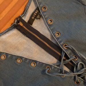 Guess Fitted Jean Dress